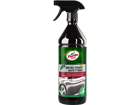 Turtle Wax Micro power avfettning - 1 L. | Bilvård & Biltillbehör - Bilvård märken - Turtle Wax | GameStuff