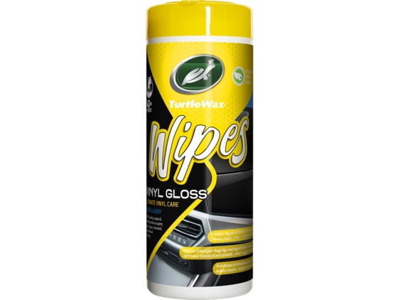 Turtle Wax Vinyl Gloss - Ultimate Vinyl Care - 40 Wipes | Bilvård & Biltillbehör - Interiör Bilvård - Vinylglans | GameStuff
