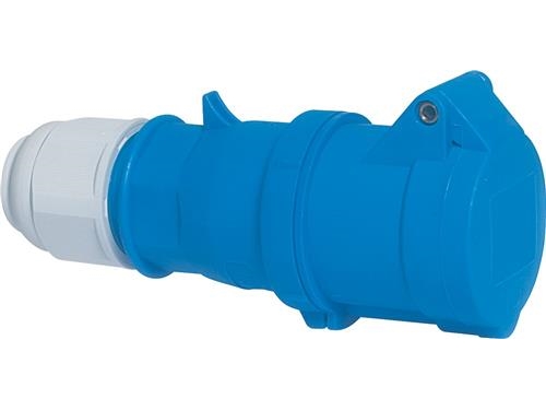 Cee-Verlängerungskabel 3P 16A 230V H6 Ip44 Blau