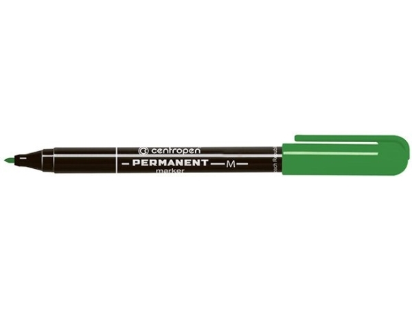 Permanentmarker Centropen 2846, 1 mm, grön | Skrivredskap - Märkpennor - Permanent Marker | GameStuff