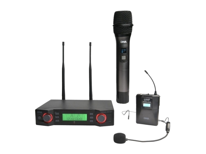 Dna Professional Vm Dual Vocal Head Set – Kabelloses Mikrofonsystem