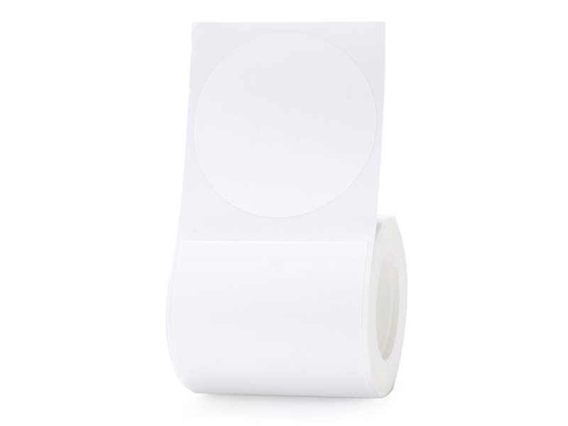 Niimbot Etiketter (Rulle) Ø 49 Mm Hvid 150 Stk A2a68351901 Universelle Etiketter