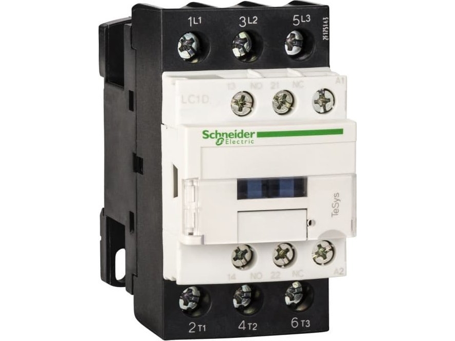 Schneider Electric Elektromagnetisk Kontaktor 25A 3P 24V Ac 50Hz 1Z 1R Lc1d25b5
