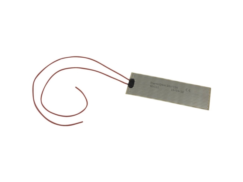 Thermo TECH PET Varmefolie selvklæbende 24 V/DC, 24 V/AC 15 W Beskyttelsestype IPX4 (L x B) 111 mm x 40 mm
