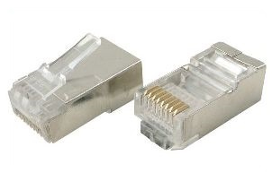 Tecline Rj45, Rj45, Transparent, 10 Stk