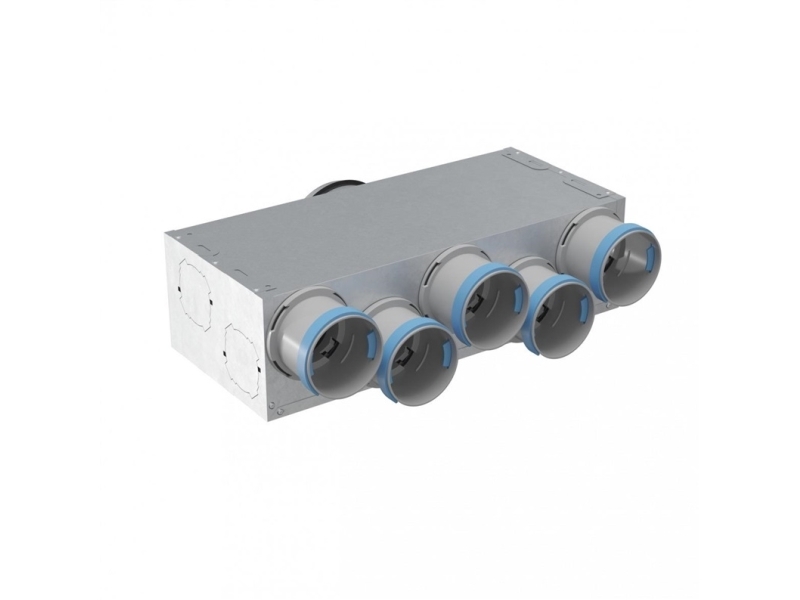 Diffusor boks DN125 - 9×75 mm - til ventilationsanlæg