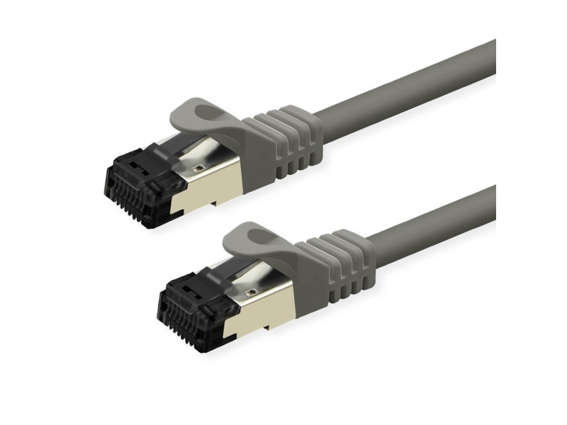 Value 21.99.1801, 1 M, Cat8.1, S/Ftp (S-Stp), Rj-45, Rj-45, Grau