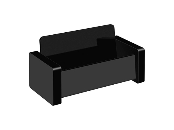 Wedo 63 4401, Akryl, Svart, Gummi, 109 mm, 50 mm, 59 mm | Arkivering - Arkiv box/mappar - Arkivering av visitkort | GameStuff