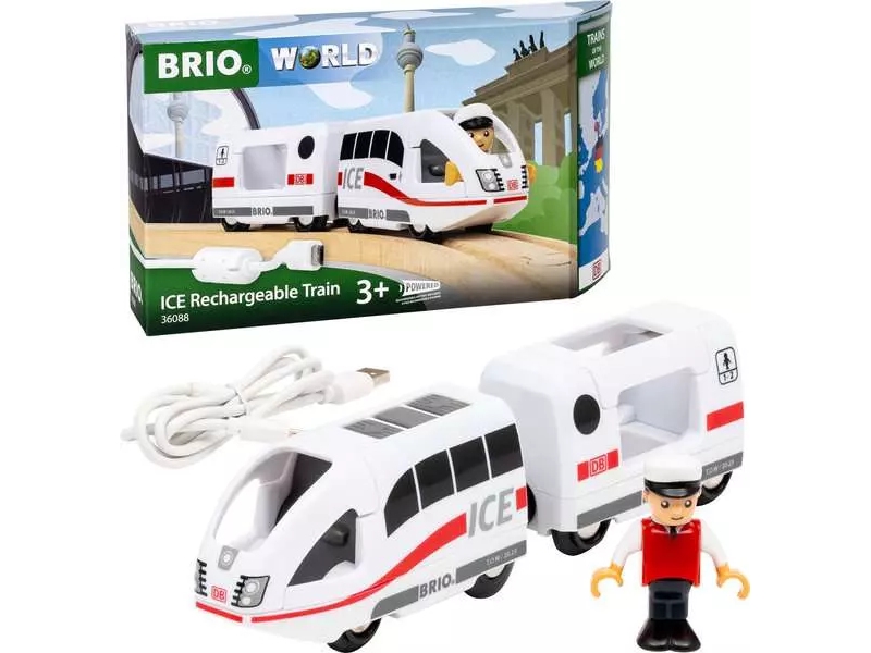 BRIO 36088 Trains of the World ICE laddningsbart tåg | Leksaker - Bilar och andra fordon | GameStuff