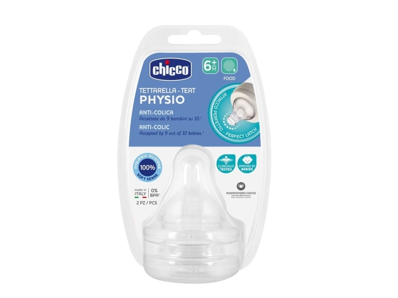 Billede af Chicco 20347-Pacifier Perfect5 Flow For Guns And 6M +