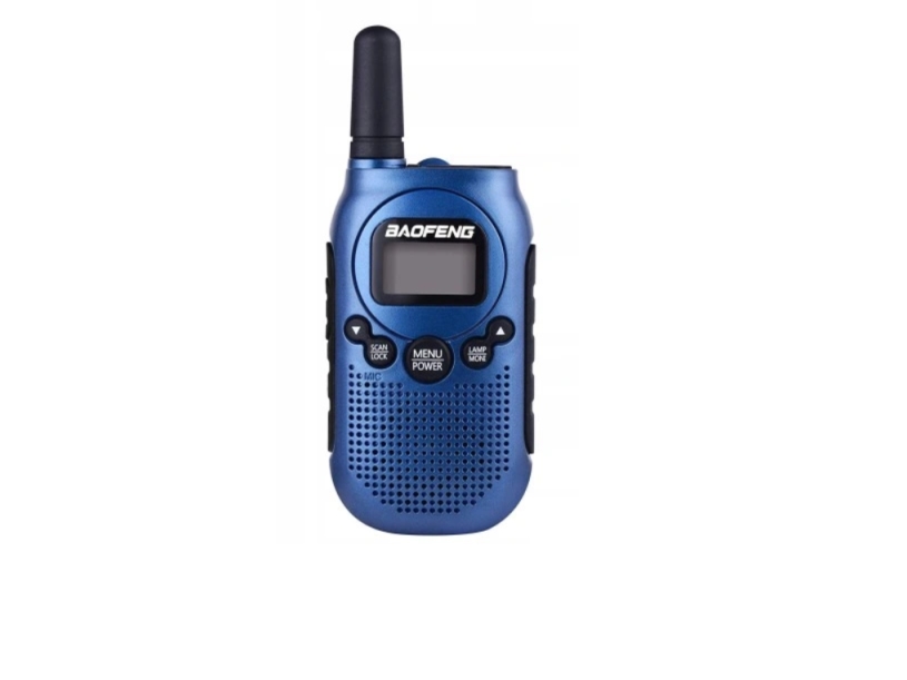 Baofeng BF‑T6 walkie-talkie - sæt med 2 stk., blå