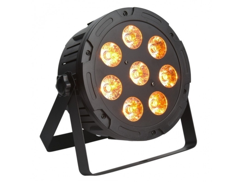 LIGHT4ME Penta Par studie-/TV-lampe 8x12W MKII RGBWA LED slim