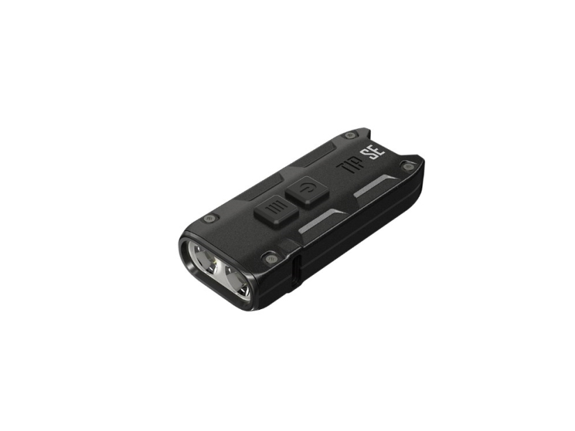 Nitecore Tip Se, Hånd Lommelygte, Sort, Polykarbonat (Pc), Knapper, 1 M, Ip54