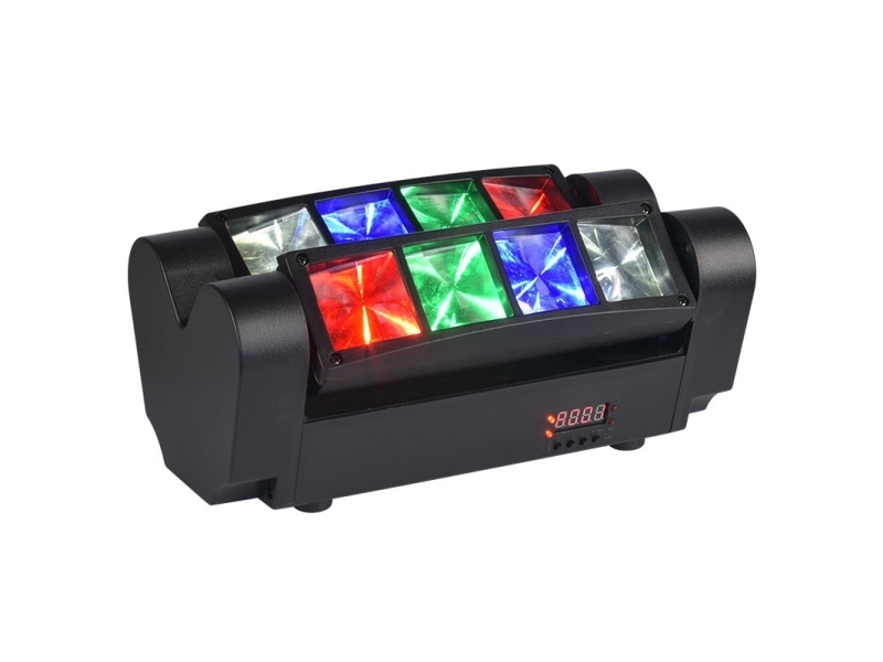 Light4me Studielampe Light4me Spider Mkii Turbo Led-Lyseffekt 8X3w