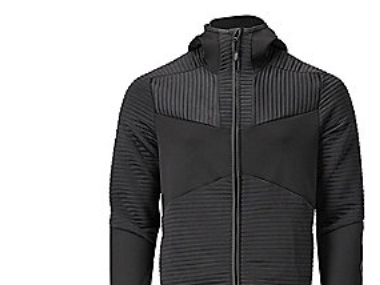 Fleecejacke 22603-681 Mit Kapuze Schwarz L