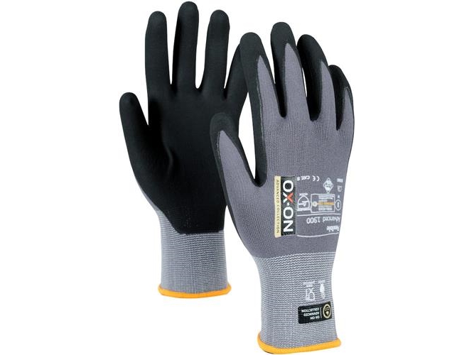 Handschuhe Ox-On Flexible Advanced 1900, Extrem Haltbar, Exquisite Passform, Größe 11