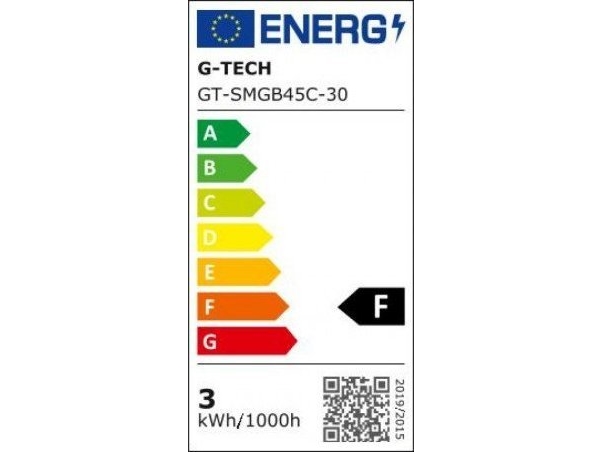 GTV LED-pære E27 G-TECH B45C SMD2835 3W 200lm 3000K GT-SMGB45C-30