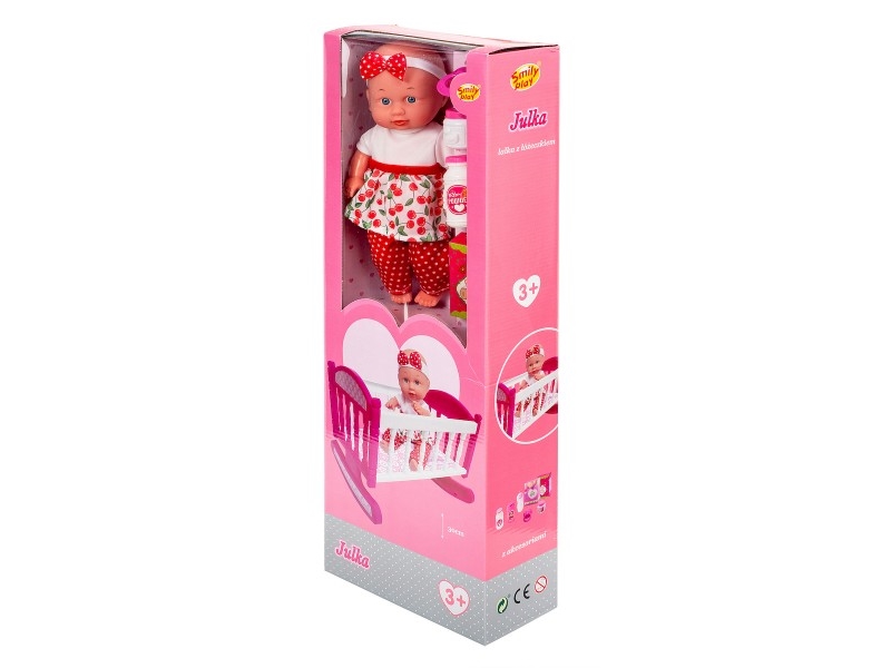 Smily Play Babydukke Julka Tilbehør Til Barneseng Smily Play