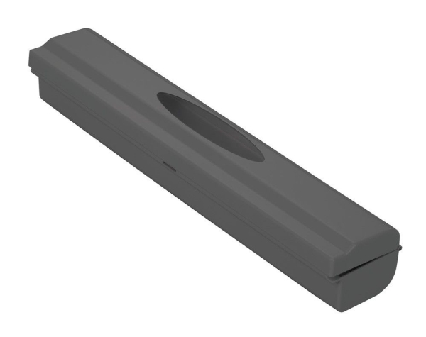 WENKO 86678100, Håndholdt madindpakningsautomat, Stanniol, Anthracit, 380 mm, 67 mm, 52 mm
