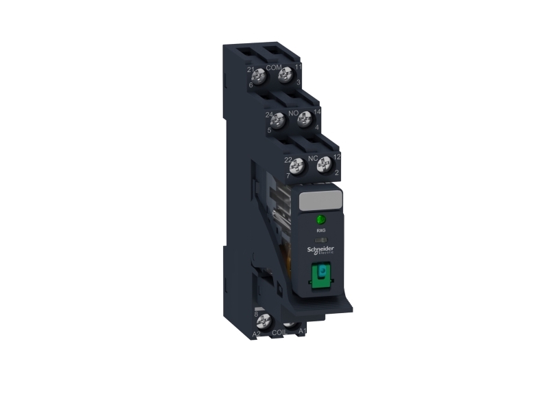 Schneider Electric RXG22BDPV, Sort, 24 V, IP20 IEC 61810-1 CSA C22.2 No 14 UL 508 IEC 61984 EAC, 1250 VA, 5 A, 65 g