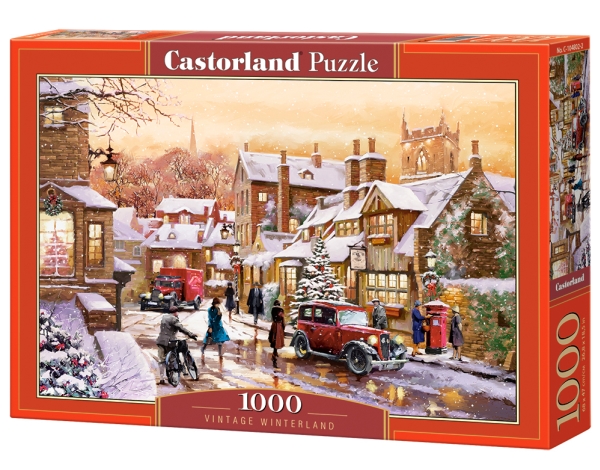 CASTOR 1000 st Vintage vinterland 104802 | Leksaker - Spel - Pussel | GameStuff