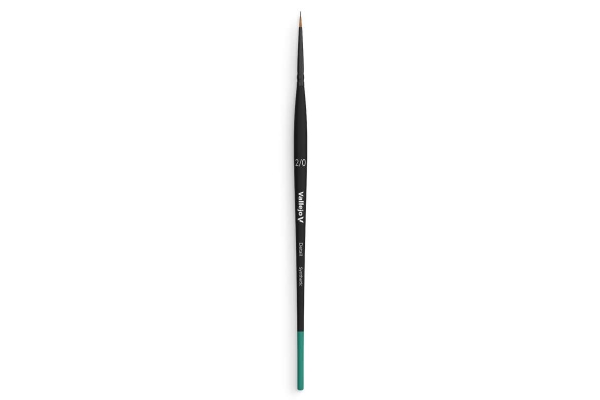 Brush Round Synthetic Hair No. 2/0