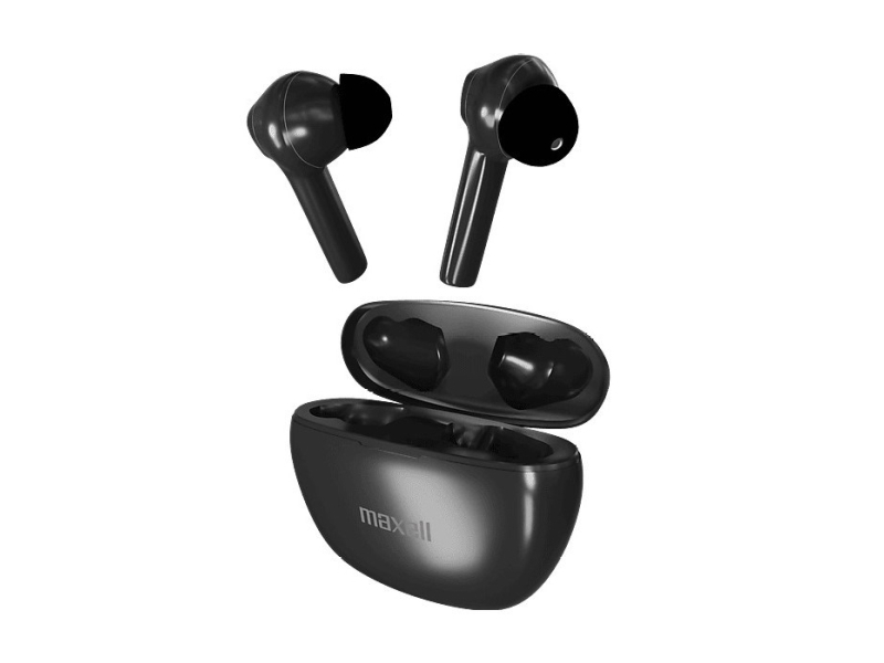 Maxell Dynamic+ Kabellose Kopfhörer Mit Ladecase Bluetooth Schwarz