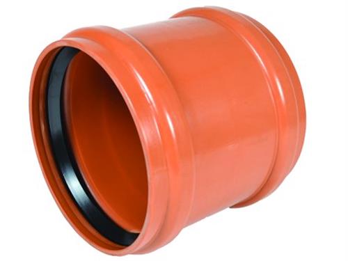 Wavin 315 mm PVC-kloakskydemuffe | VVS Artiklar - Rör & Kopplingar - PVC rör och rördelar | GameStuff