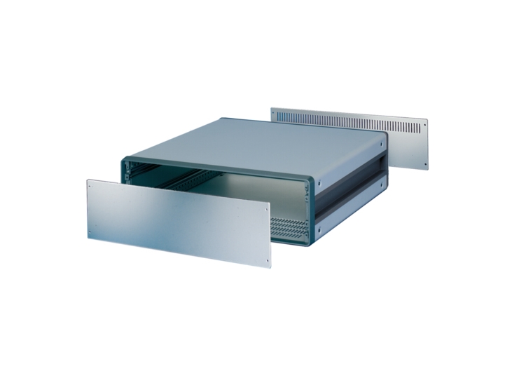 Schroff 30823-024 - Ventileret Afskærmningsplade - Sølv - Aluminium - 3U (30823024)