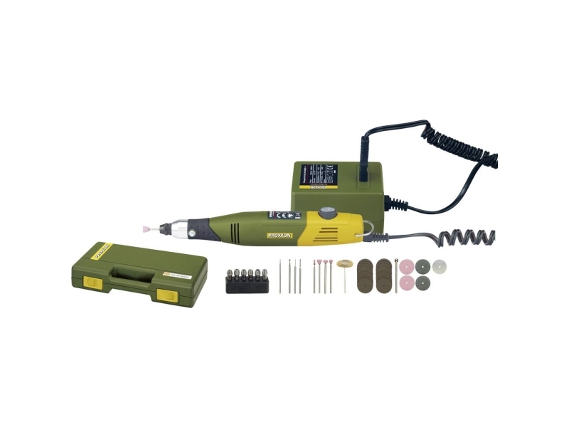 Proxxon 28 515, Skære, Grinding, Polering, Sort, Grøn, Gul, 20000 OPM, 5000 OPM, Strøm, 40 W