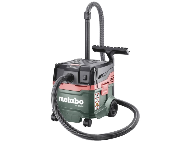 Metabo AS 20 L PC 602083000 Våt-/torrdammsugare 1-pack 1200 W 20 l Dammklass L certifierad | Vitvaror - Dammsugare - Våt-/Torrdammsugare | GameStuff