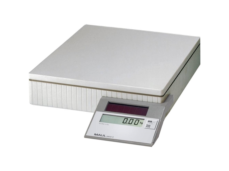 Maul Maulparcel S 50 Paketgewicht Wägebereich: 50 Kg Ablesegenauigkeit: 10 G, 50 G Solarbetrieben Grau