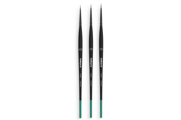 Vallejo : B02990 - Detail - Definition Set - Synth (4/0, 3/0, 2/0)