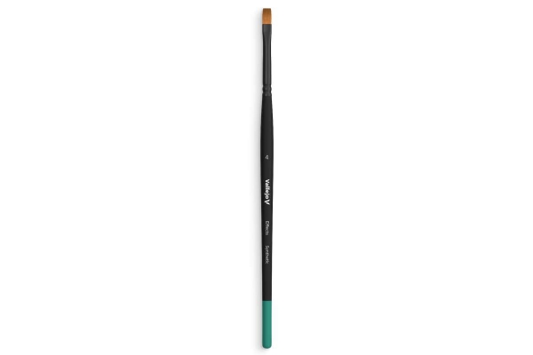Vallejo Vallejo: B04004 - Effects - Flat Rectangular Brush - Synthetic 4