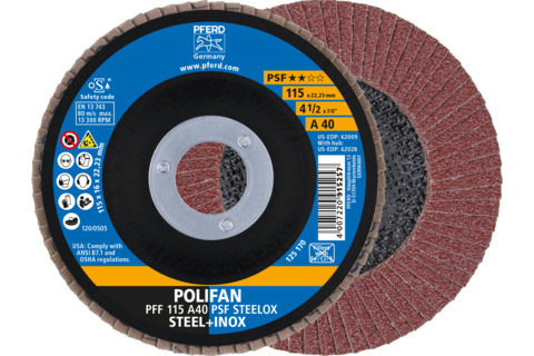 Pferd 67644115, Klapskive, Rustfrit Stål, Stål, 11,5 Cm, Alle Mærker, Deprimeret Centrum, 2,22 Cm