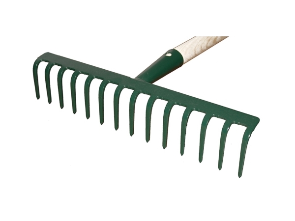 KARD yleisharava 12-hampainen litteä tanko kahvalla 120cm