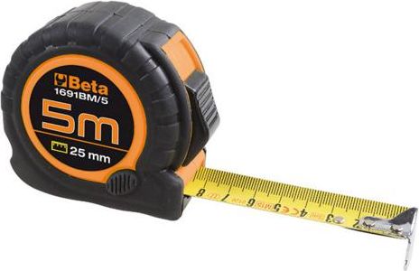 Beta Tools Beta Tools BETA TOOLS BETA MEASURE 5mx25mm /1691BM/5 BE1691BM-5 - 1691BM-5