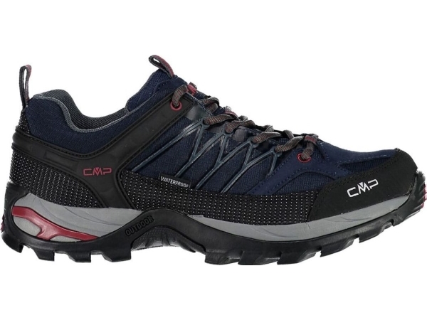 Campagnolo (Cmp) Batai Vyrams Rigel Low Trekking Shoe Wp Asphalt-Syrah Dydis 41 (3Q54457-62Bn)
