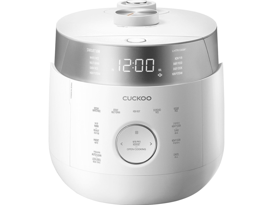 Cuckoo Crp-Lhtr1009f - Hvid - 1,8 L - Knapper - Drejekontrol - Touch - Rustfrit Stål - 1305 W - 120 V