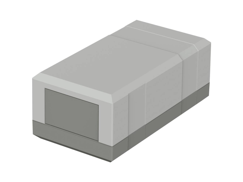 Bopla Elegant Eg 1250 Fk 32125042 Elektronikschrank 125 X 67 X 50 Polystyrol Grauweiß (Ral 7035), #####Achatgrau (Ral 7038) 1 St