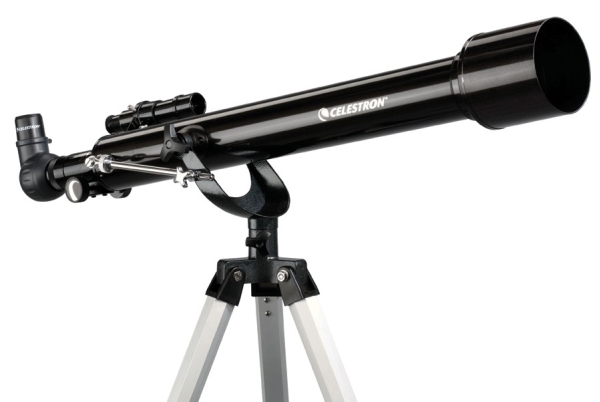 Celestron PowerSeeker 60AZ, Sort, Aluminium, Starry Night Basic Edition, SkyPortal App, 711 mm