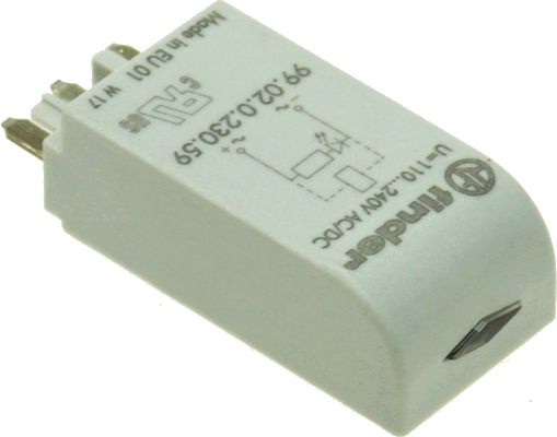 Finder Einsteckmodul Mit Led 99.02.0.230.59 Lichtfarbe: Grün Passend Zu Modell: Finder 96.04, Finder 96.02 1 Stück
