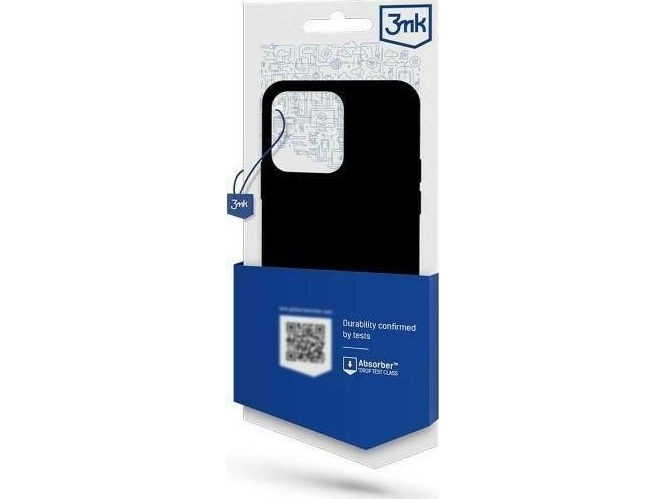3Mk Matt Case Für Motorola Moto E13 - Schwarz