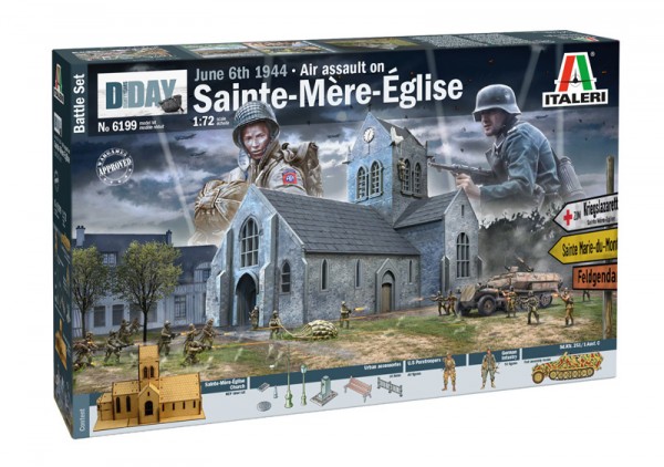 Italeri Diorama Schlacht Von Norman Dy Sainte-Mere-Eglise 6