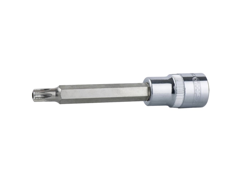 Ks Tools 918.1745, Sokkel, 1/2", 1 Hoved(Er), T30, Krom-Vanadium-Stål, Nikkel
