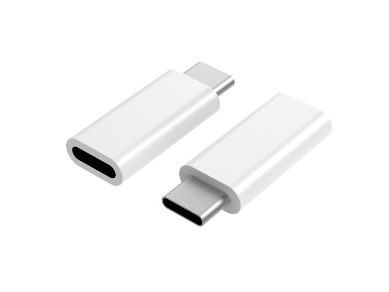 Sinox adapter Lightning - USB C. Hvid | Datortillbehör - Kablar & adaptrar - Adaptrar | GameStuff