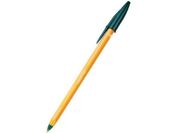 BIC Orange - Kulspetspenna - grön - oljebaserat bläck - 0.8 mm - fin (paket om 20) | Skrivredskap - Kulspetspennor & Reservoarpennor - Kulspetspennor utan tryckknapp | GameStuff