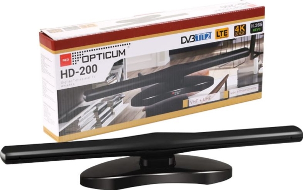 TV-antenne Opticum DVB-T2 4K rumantenne (HD-200)