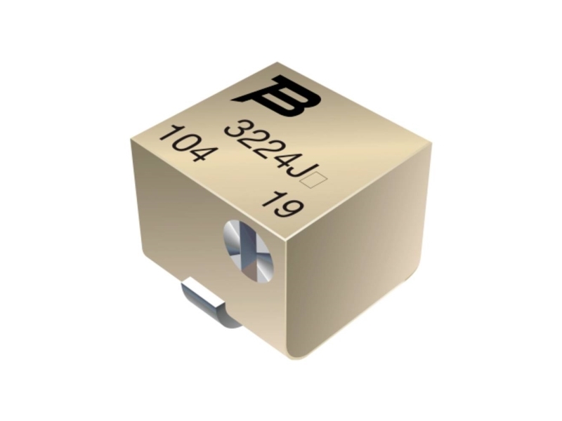 Bourns 3224J-1-502E Cermet trimmer Lineær 0.25 W 5 kΩ 4320 ° 1 stk