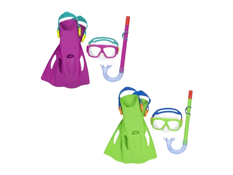 Bestway 25019 / 23, Barn, Blandade färger, 7 År, 37-41, 5-8, Polykarbonat | Utomhusleksaker - Glasögon & Dykmaske - Glasögon & Dykmaske | GameStuff